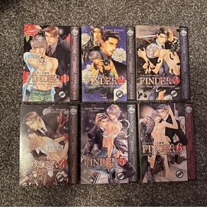 Finder Yaoi Manga Volumes 1-6 by Ayano Yamane (in English)